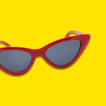 Alice Round Sunglasses (Women) - Matt Black